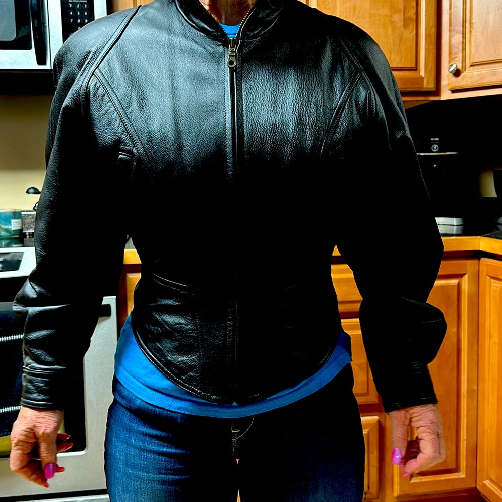 Wilsons insulated leather vintage jacket